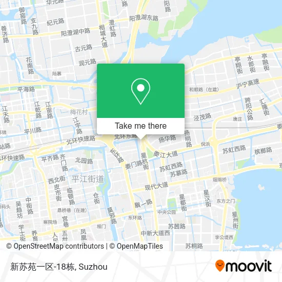 新苏苑一区-18栋 map