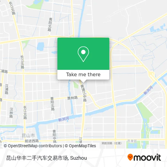 昆山华丰二手汽车交易市场 map