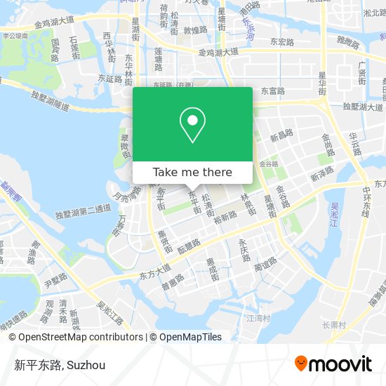 新平东路 map