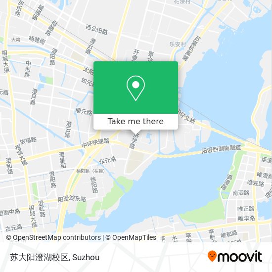 苏大阳澄湖校区 map