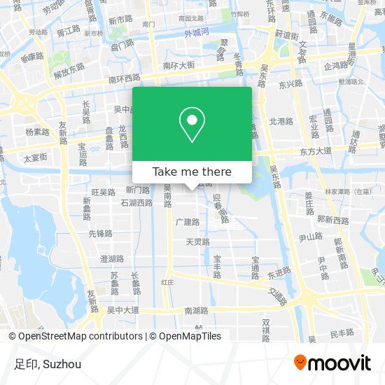 足印 map