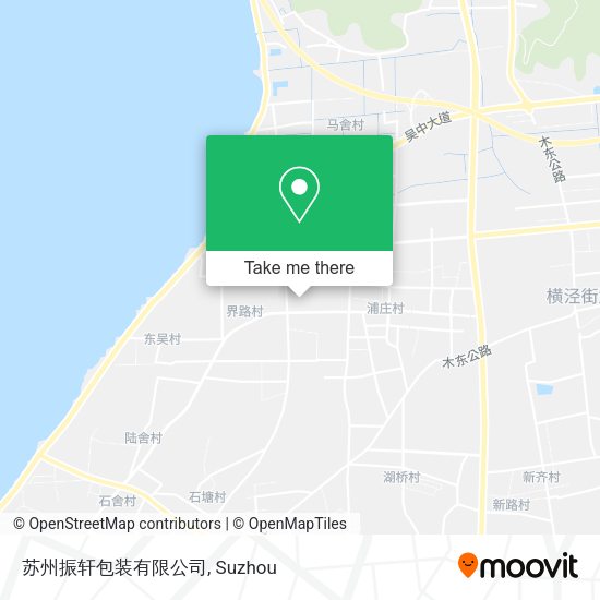 苏州振轩包装有限公司 map