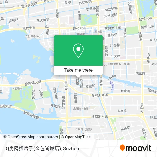 Q房网找房子(金色尚城店) map