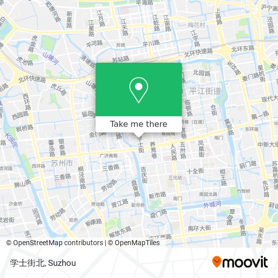 学士街北 map
