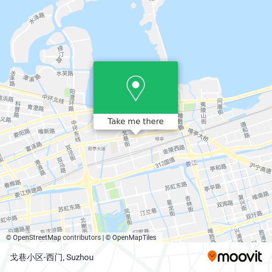 戈巷小区-西门 map