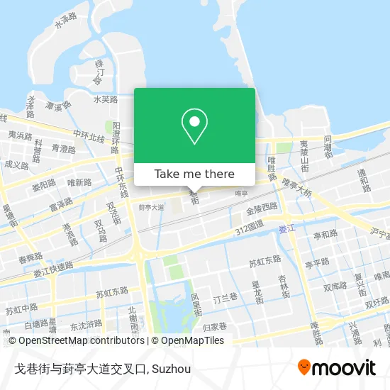 戈巷街与葑亭大道交叉口 map