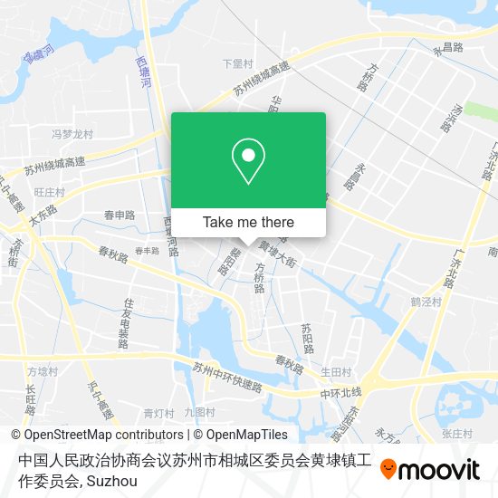 中国人民政治协商会议苏州市相城区委员会黄埭镇工作委员会 map
