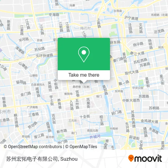 苏州宏拓电子有限公司 map