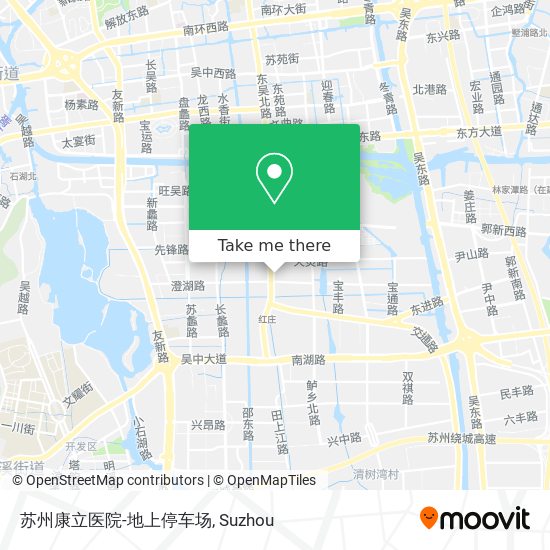 苏州康立医院-地上停车场 map