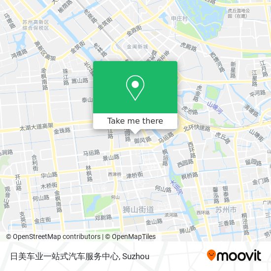 日美车业一站式汽车服务中心 map