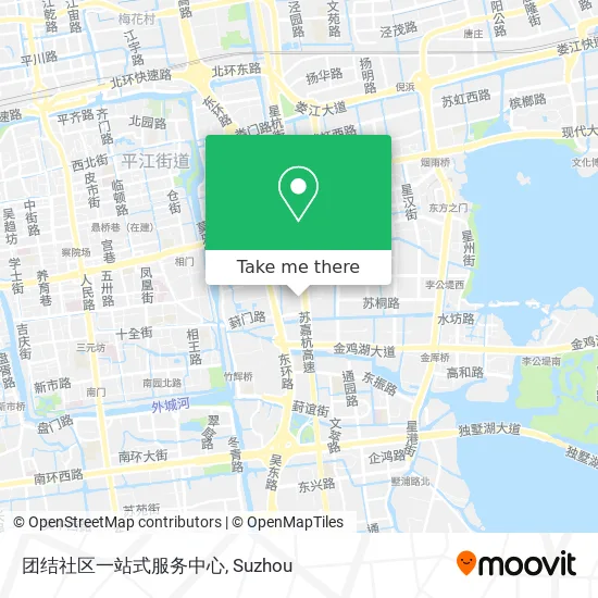 团结社区一站式服务中心 map
