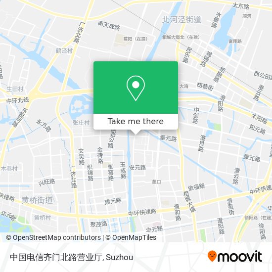 中国电信齐门北路营业厅 map