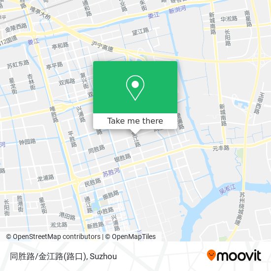 同胜路/金江路(路口) map