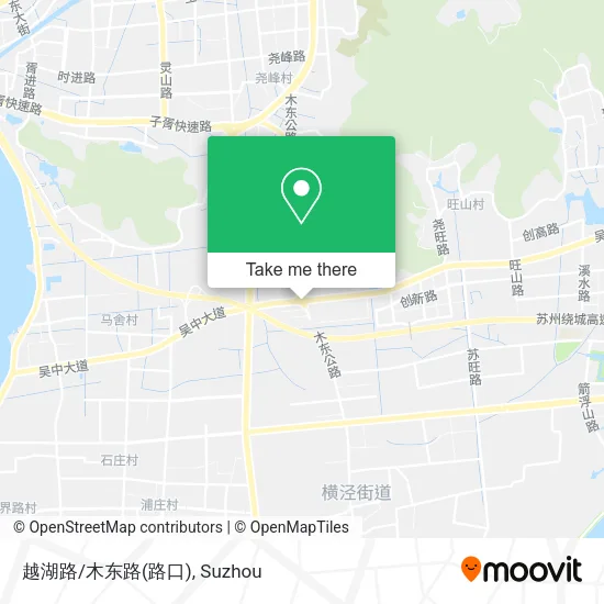 越湖路/木东路(路口) map
