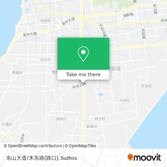 东山大道/木东路(路口) map