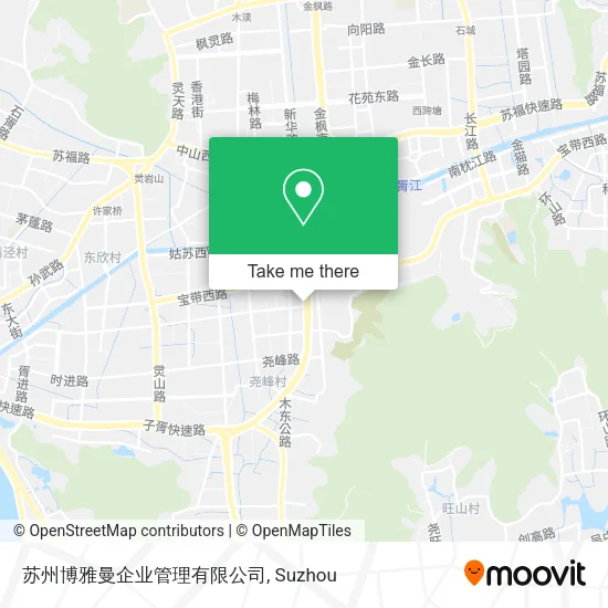 苏州博雅曼企业管理有限公司 map