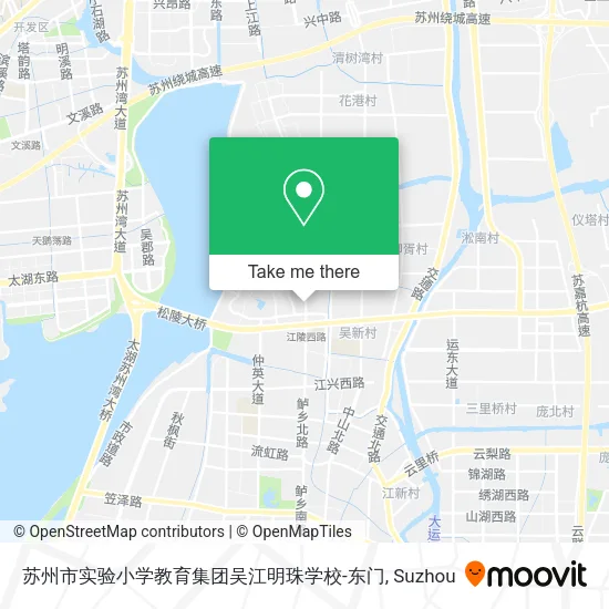 苏州市实验小学教育集团吴江明珠学校-东门 map