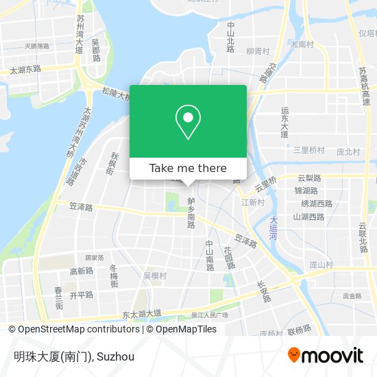 明珠大厦(南门) map