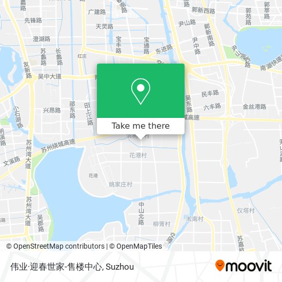 伟业·迎春世家-售楼中心 map