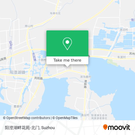 阳澄湖畔花苑-北门 map