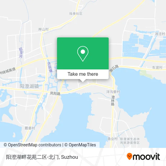 阳澄湖畔花苑二区-北门 map