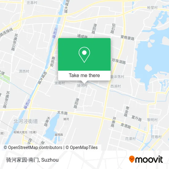 骑河家园-南门 map