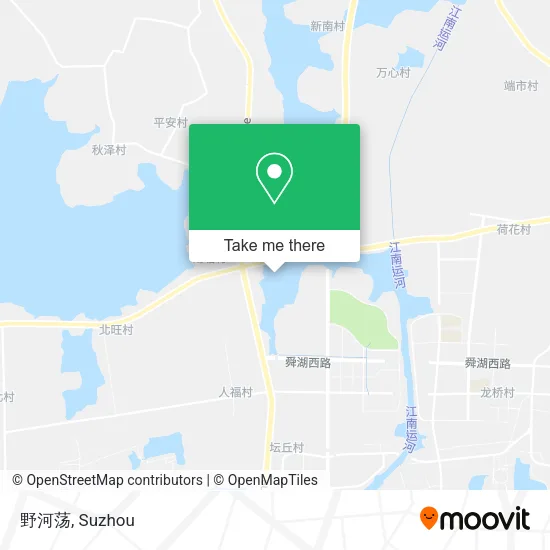 野河荡 map
