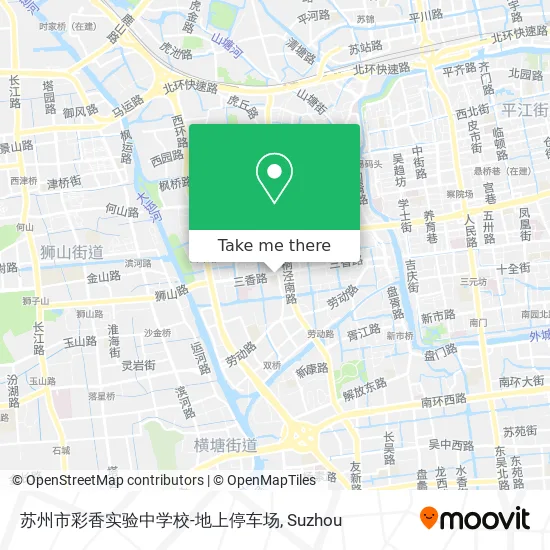 苏州市彩香实验中学校-地上停车场 map