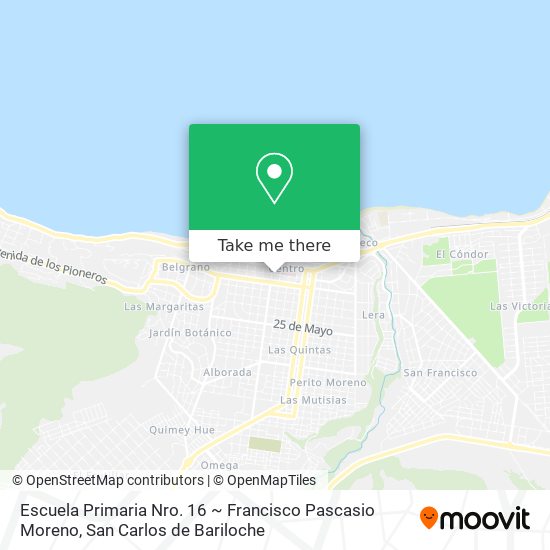 Escuela Primaria Nro. 16 ~ Francisco Pascasio Moreno map