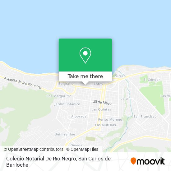 Colegio Notarial De Río Negro map
