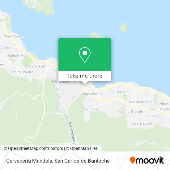 Cervecería Mandela map