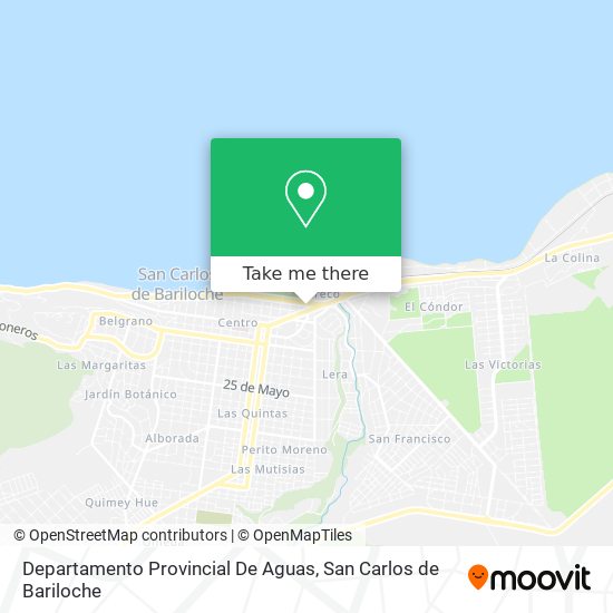 Departamento Provincial De Aguas map