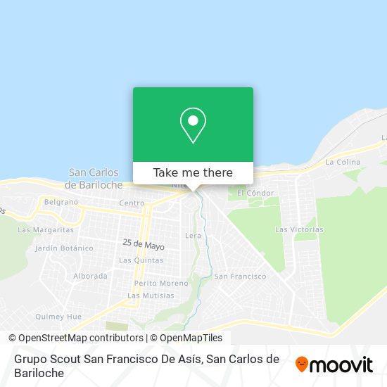 Mapa de Grupo Scout San Francisco De Asís