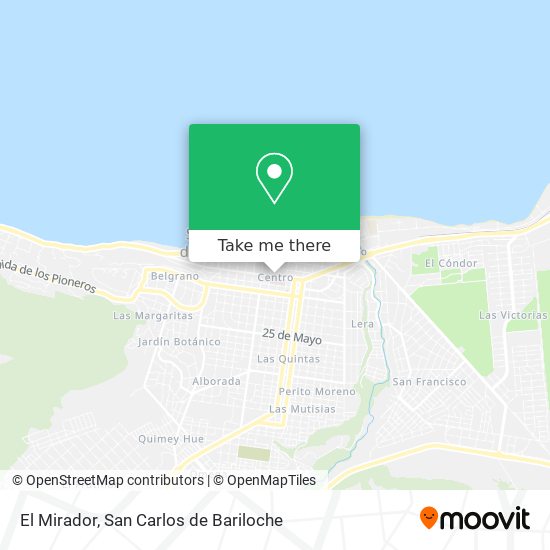 El Mirador map