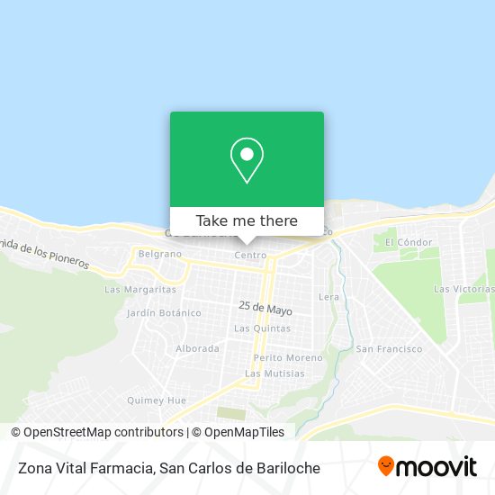 Mapa de Zona Vital Farmacia