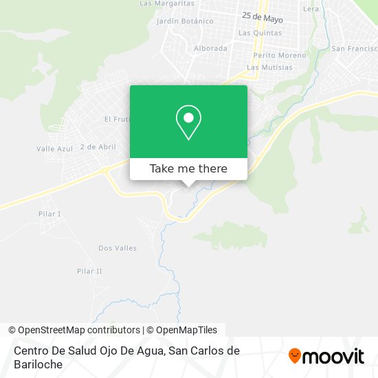 Centro De Salud Ojo De Agua map
