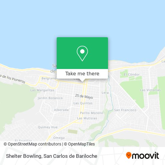 Shelter Bowling map