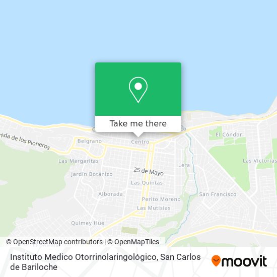 Mapa de Instituto Medico Otorrinolaringológico