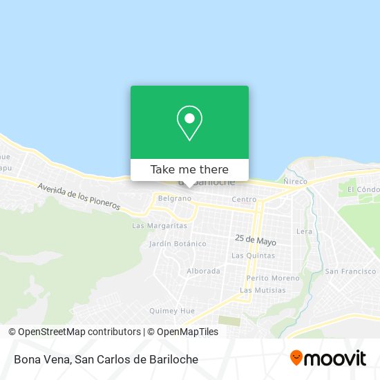 Mapa de Bona Vena