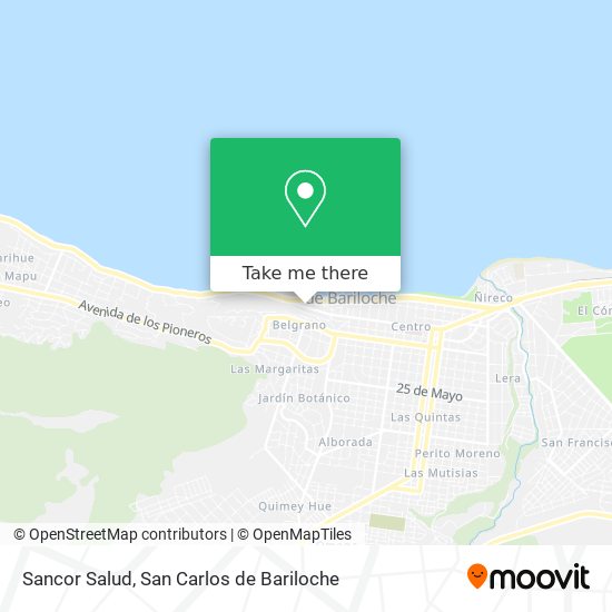 Sancor Salud map