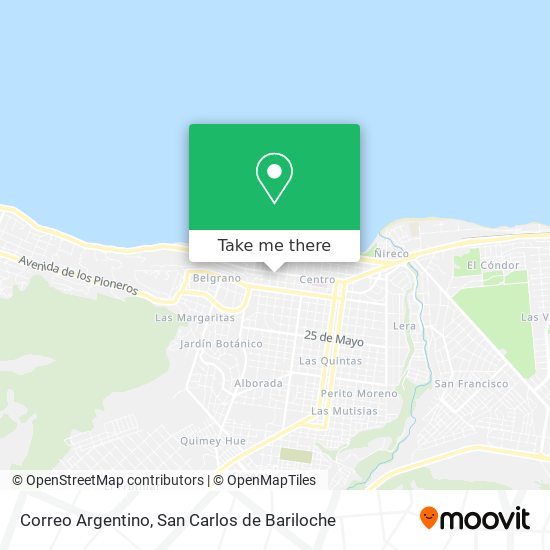 Mapa de Correo Argentino