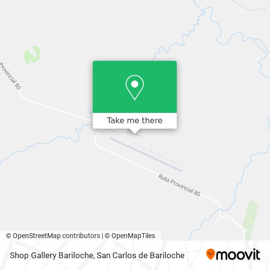 Shop Gallery Bariloche map