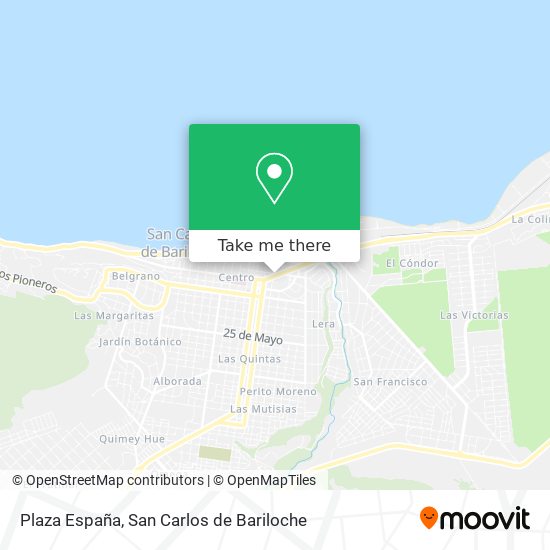Plaza España map