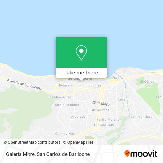 Galería Mitre map