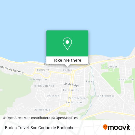 Mapa de Barlan Travel