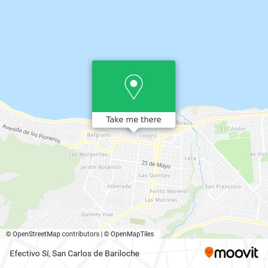 Efectivo Sí map