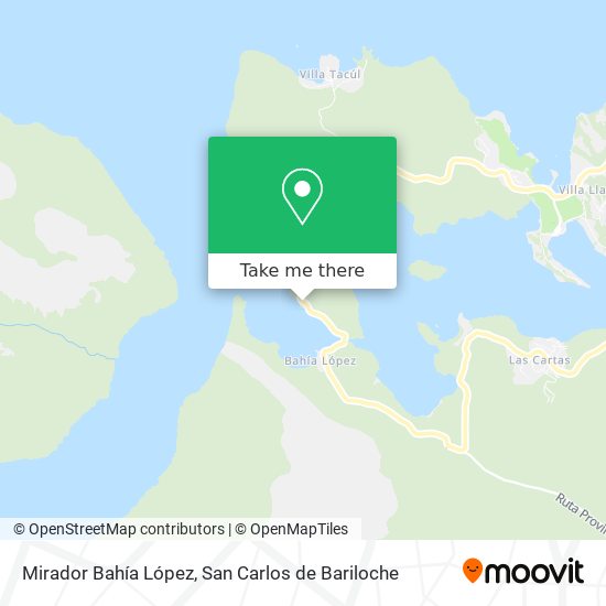Mirador Bahía López map
