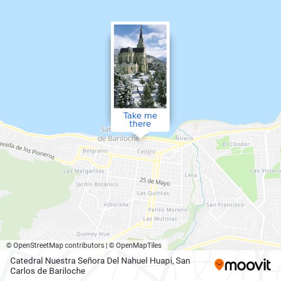 Catedral Nuestra Señora Del Nahuel Huapi map