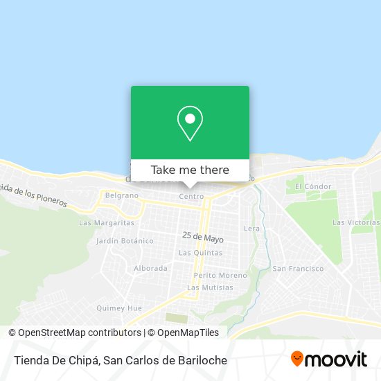 Tienda De Chipá map