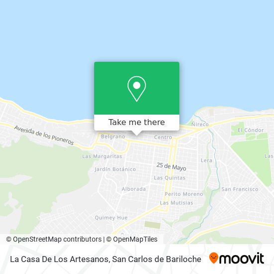 Mapa de La Casa De Los Artesanos